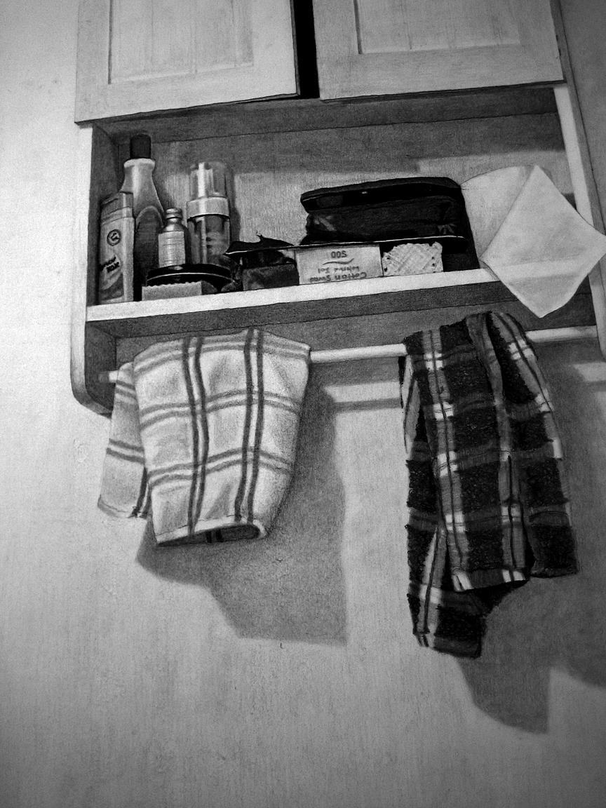 Interior with Recluse Spiders (detail)