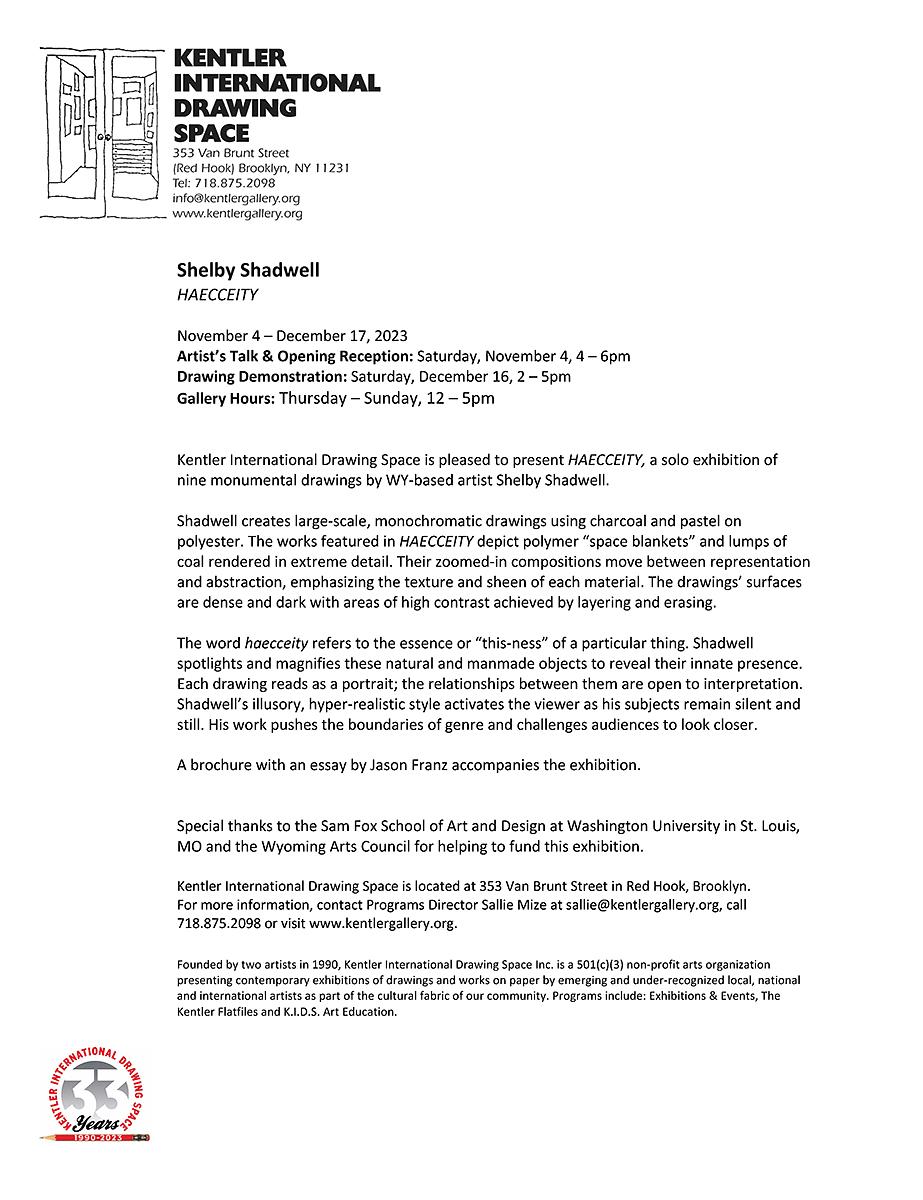 Kentler International Drawing Space Kentler International Drawing Space