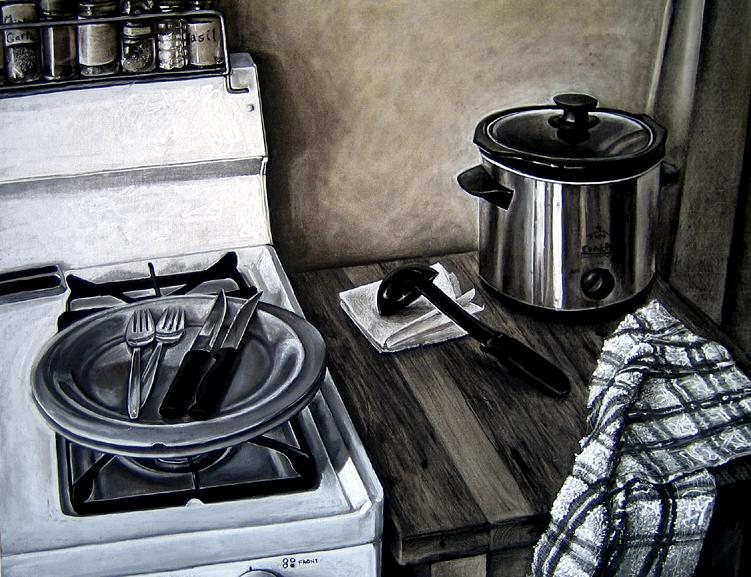 Still Life with Kitten